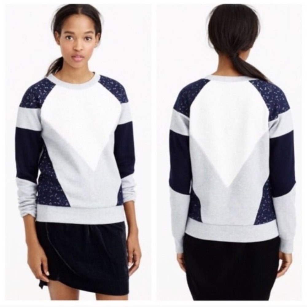J. Crew Lace Sweatshirt
